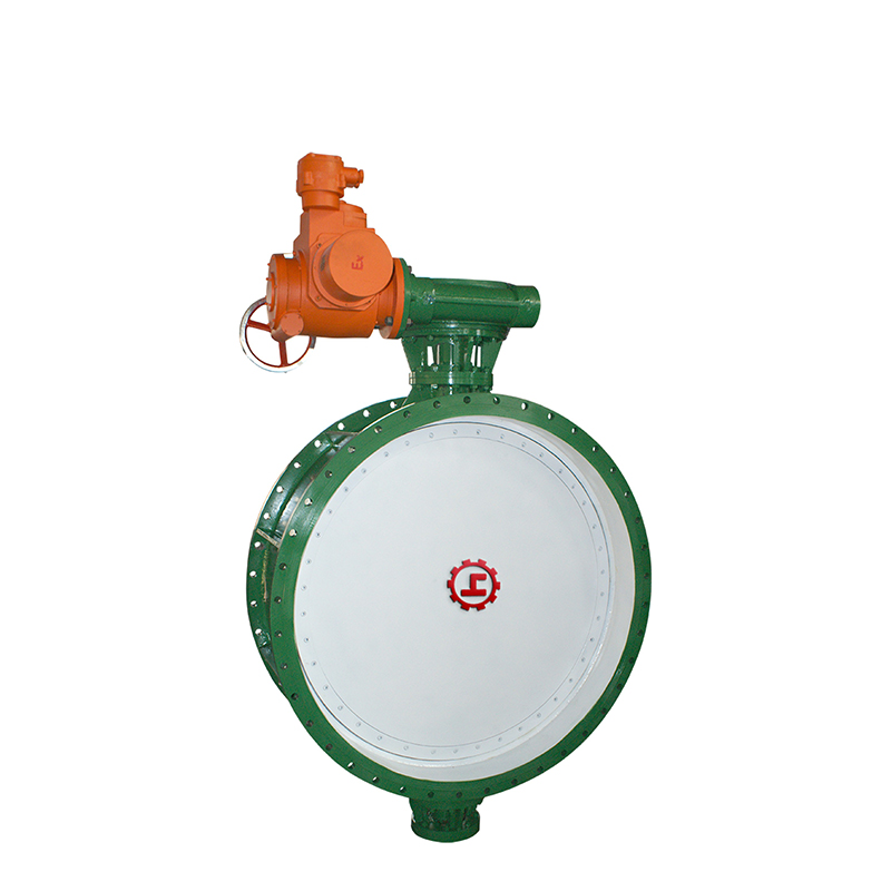 Electric Large Diameter Ventilation Butterfly Valve