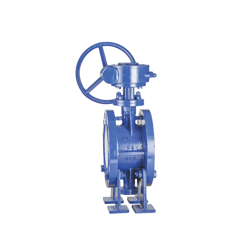 Worm Gear Flange Butterfly Valve