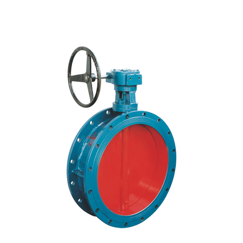 Worm Gear Ventilation Butterfly Valve