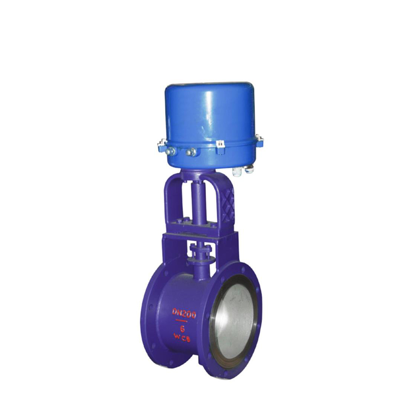 Electric regulating butterfly valve