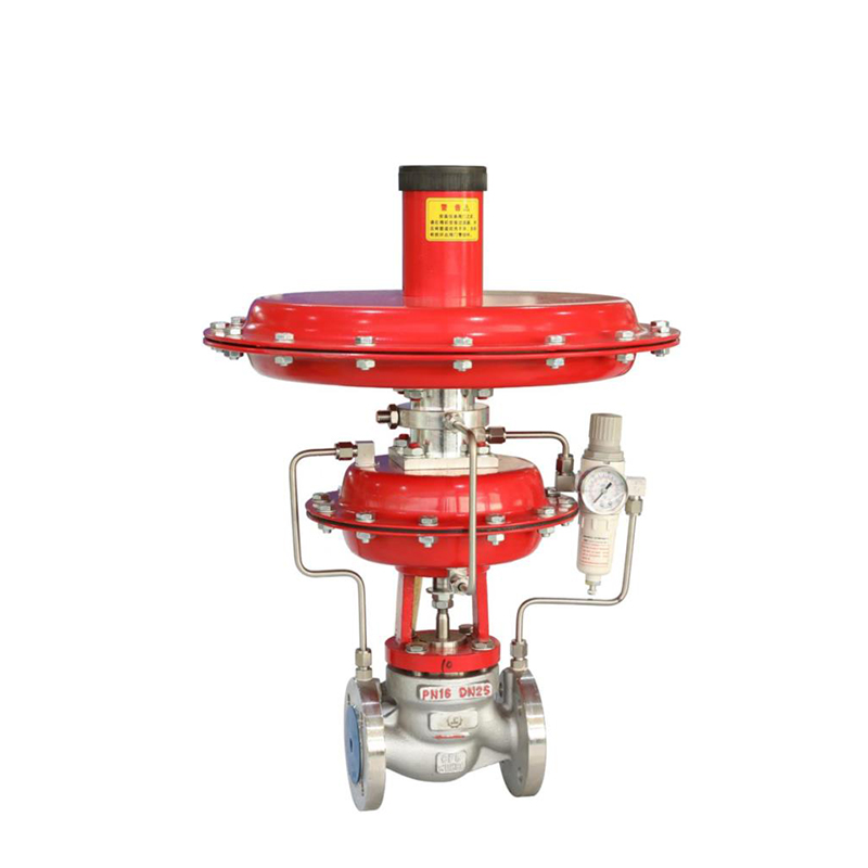 Self-operated nitrogen sealing valve