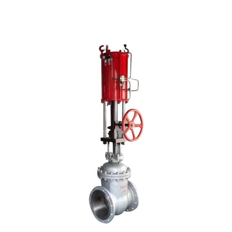 Pneumatic cast steel gate valve