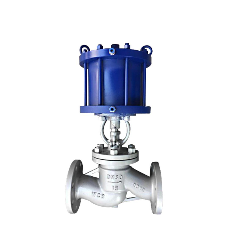 Pneumatic globe valve