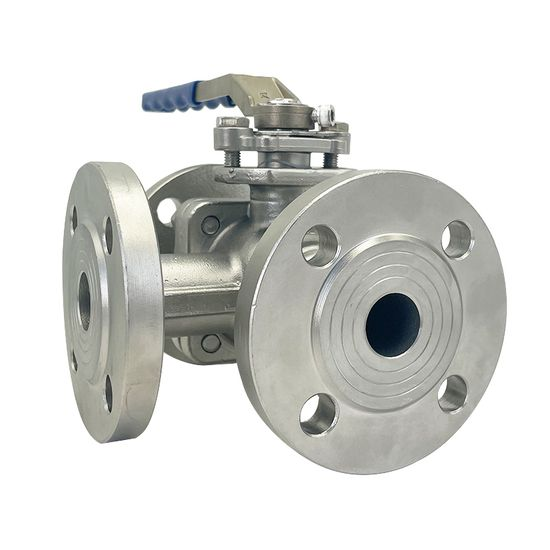 Three‑way ball valve