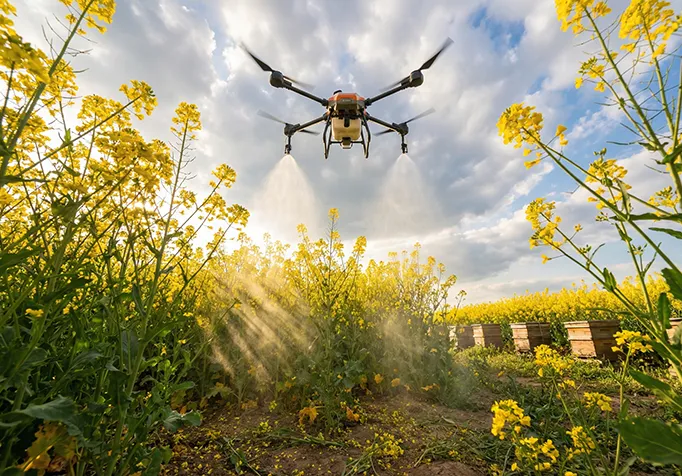 Agricultural Drones Use Hyperspectral Imaging to See Inside Crops