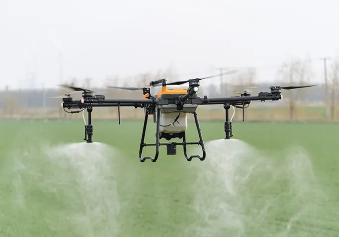 The drone platform's intelligent early warning function