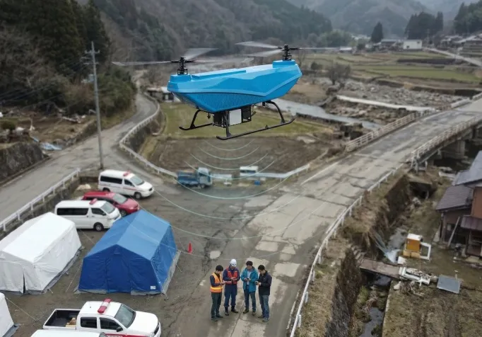 High-Payload and Long-Endurance Emergency Drones