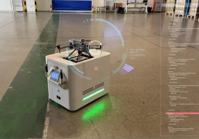 2.The warehouse drones offer precise positioning and reliable inventory data