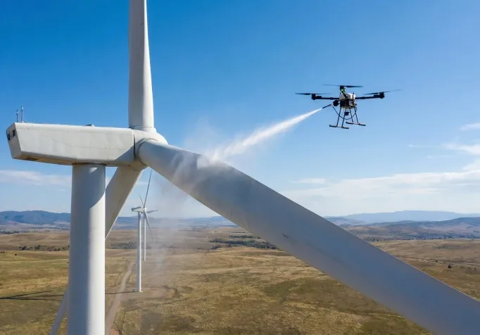 Cleaning Drones Offer Efficient De-icing