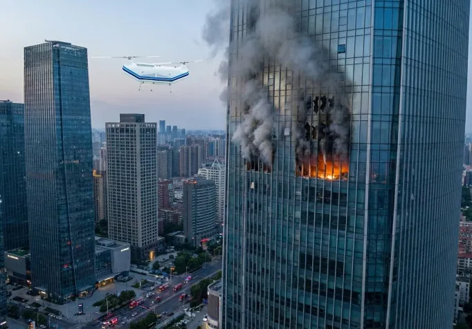 Drone Can Accurately Identify Fire Sources