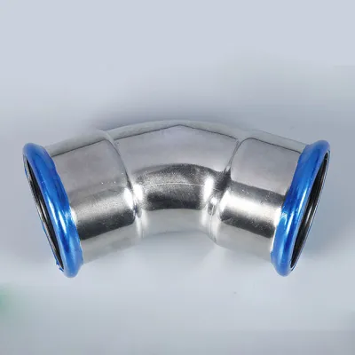 Stainless steel 304 clamp 45 degree elbow [double clamp]