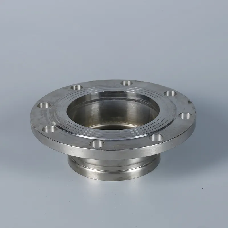 Stainless steel groove flange