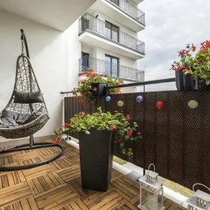 PVC Balcony Privacy Screen