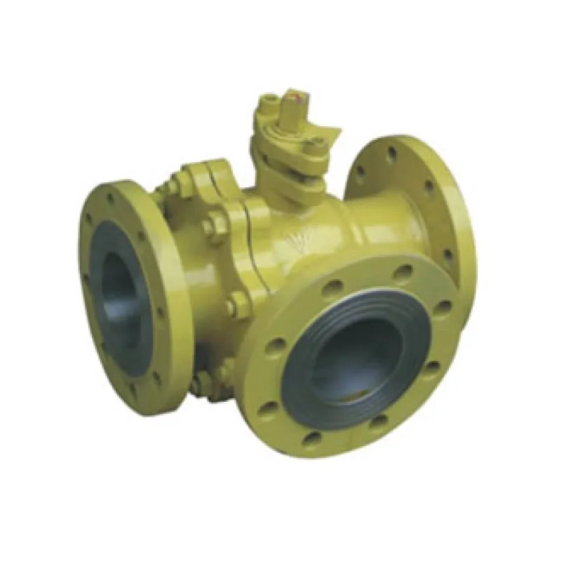 Q45F型T形三通球阀