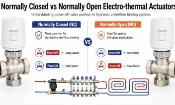 Normally Closed vs Normally Open Electro-thermal Actuators