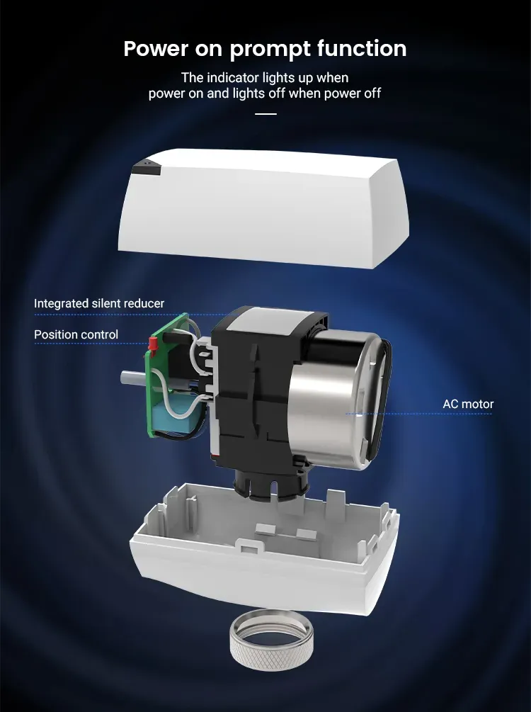 Electric Actuator Designed for Reliable Fan Coil Unit Performance
