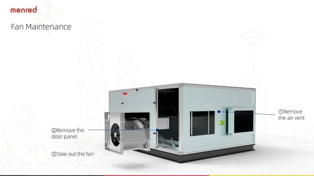 Advanced Air Quality Enhancing Fan with Modern European Design Style