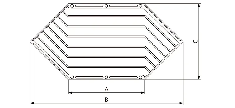 Menred Counterflow Heat Exchanger for Energy Recovery Ventilator Enthalpy Core