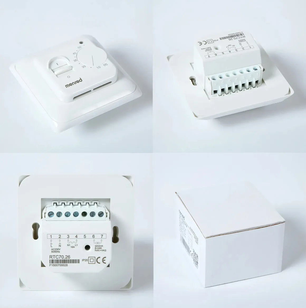 RTC70.26 Electronic Heating Thermostat