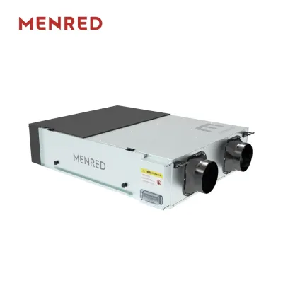 MENRED E8 Ceiling-Mounted ERV with Bypass, 350 m³/h