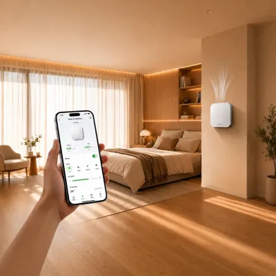 MENRED Be160 Ductless Single-Room HRV, 60 m³/h