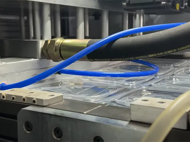 Sinoplast 780*650MM thermoforming machine produce container bowl lid Whatsapp:+86-13587597194