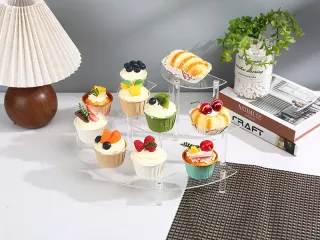 Special-shaped multi-layer ladder display rack
