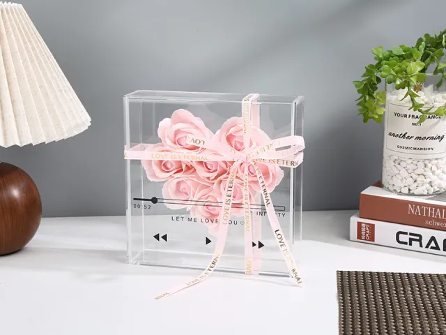 Acrylic flower box