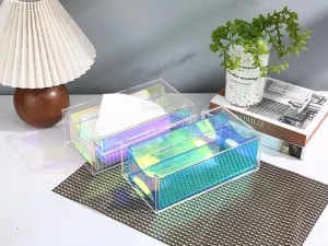Double-layer tissue box