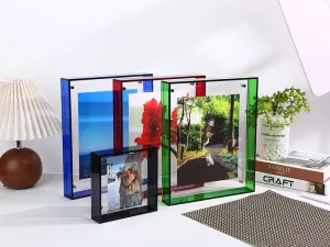 Acrylic photo frames
