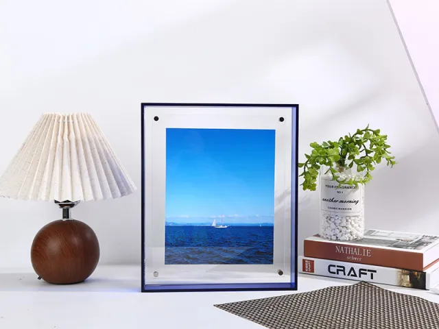 Acrylic photo frames