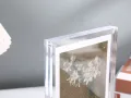 Square brick photo frame