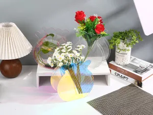 Fish tank flower pot