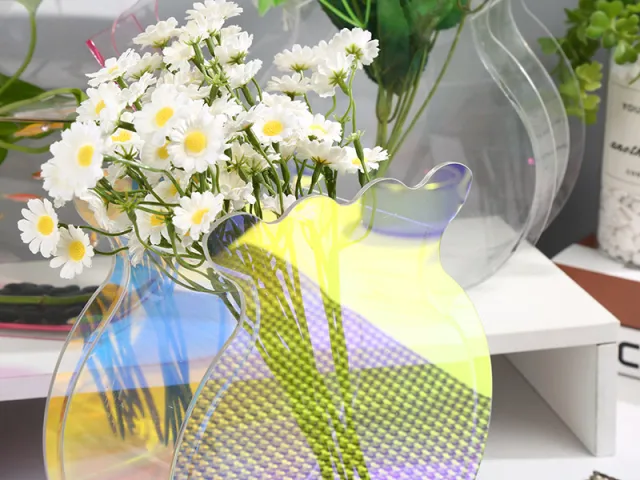 Fish tank flower pot