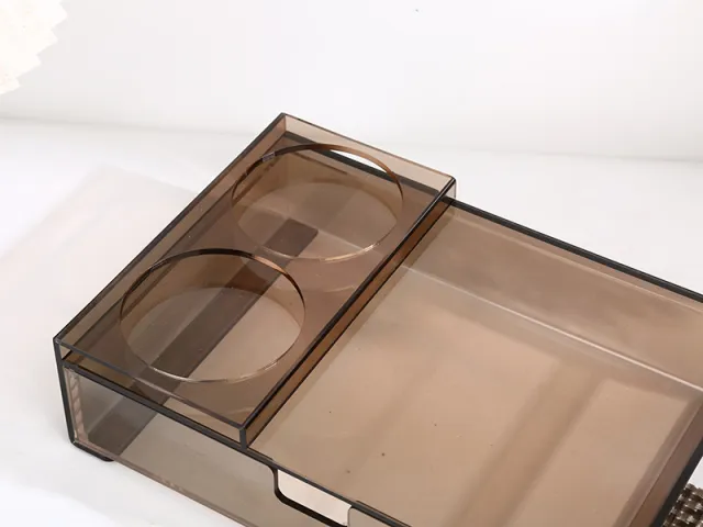 Acrylic hotel wash storage box