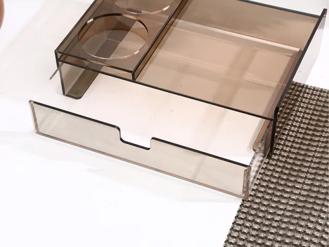 Acrylic hotel wash storage box