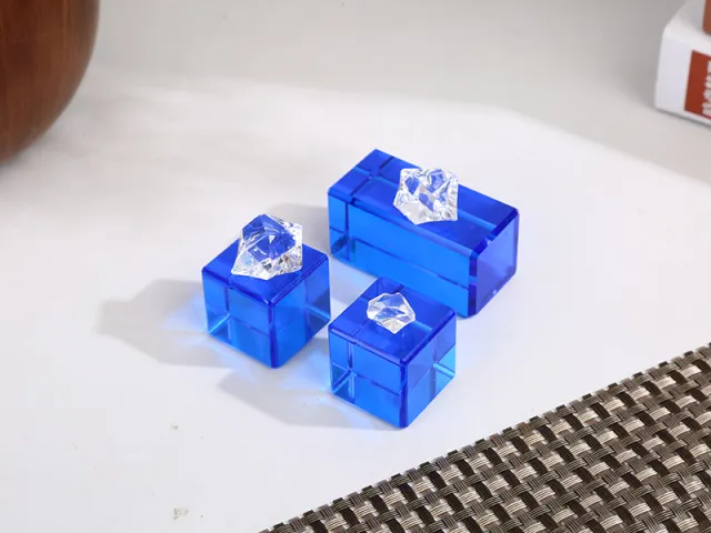 Colored acrylic tiles