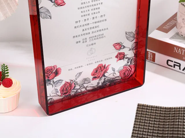 Festive custom photo frame