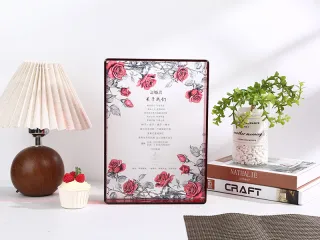 Festive custom photo frame