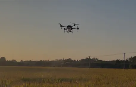 Agricultural Drone In Operation Sh40