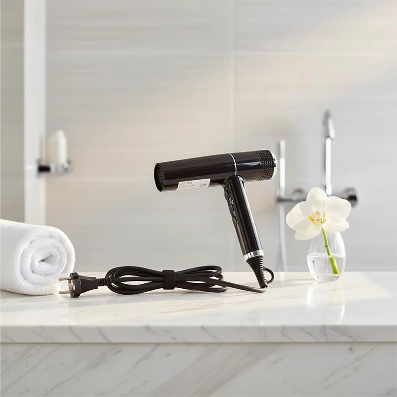 High Speed BLDC Hair Dryer, LED Digital Temperature Control Negative Ionic Blow Dryer