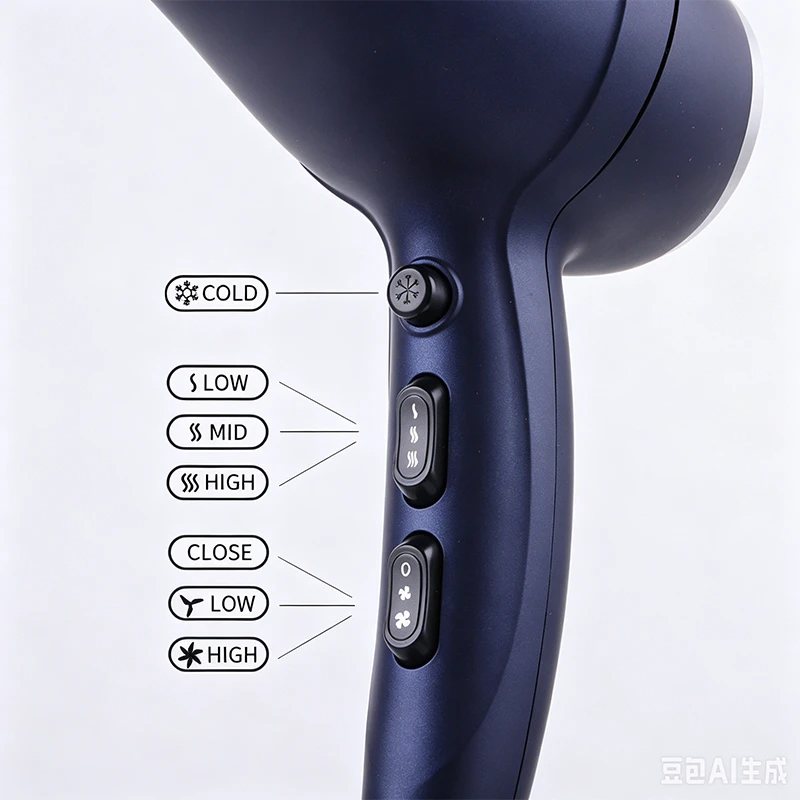 hot seller Bulk 2100W Small Home Hair Dryer, Portable Hair Dryer for Resale & Distribution