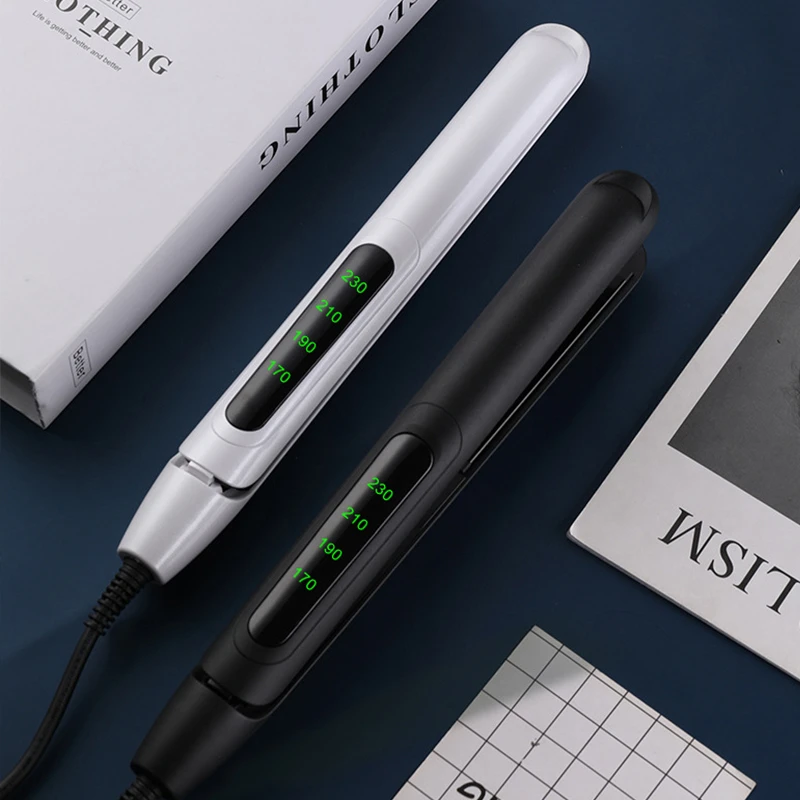 Professional Salon 2 In 1 Hair Straightener Curler | LED Digital Temp Display Wholesale