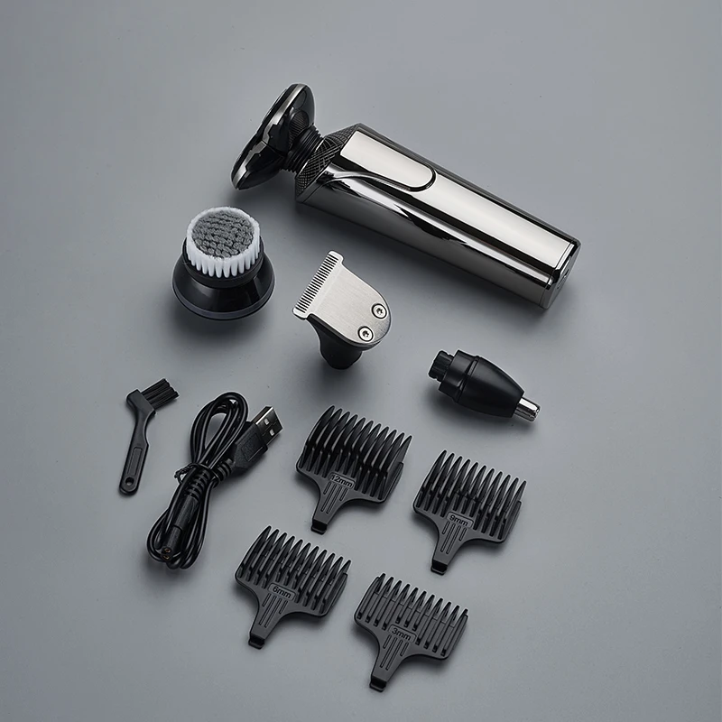 Hot Selling 3D Triple Floating Rotary Electric Shaver for Men, IPX7 Full Body Waterproof Wet Dry Cordless Razor Machine