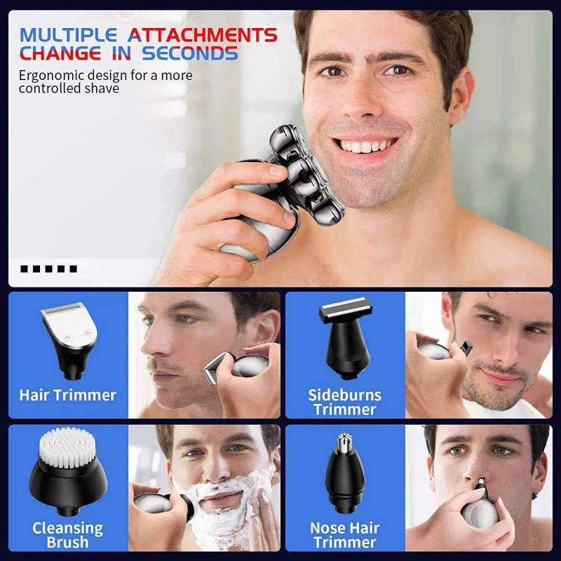 7 blade men razor