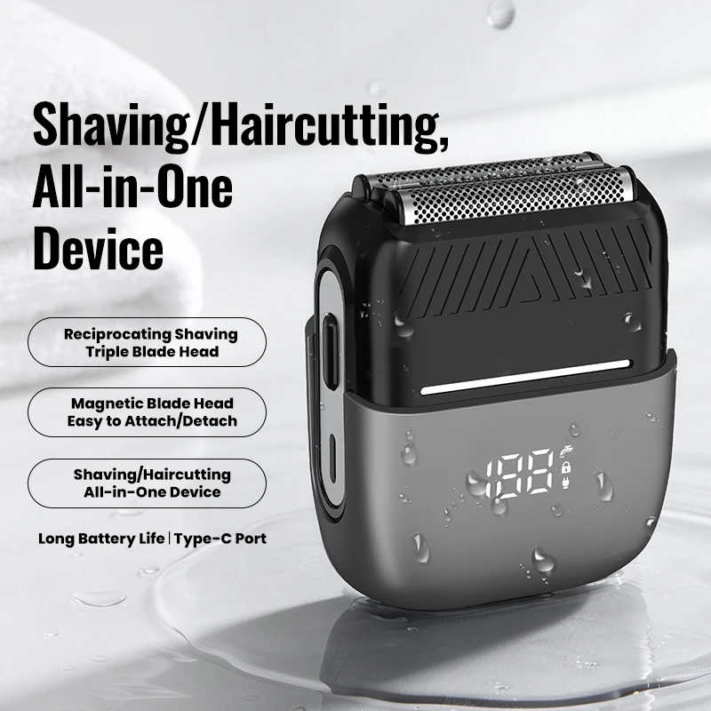 Reciprocating Foil Electric Shaver For Men