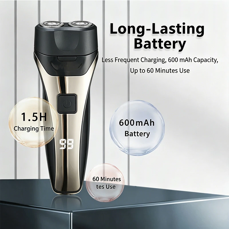 Reciprocating Foil Electric Shaver For Men