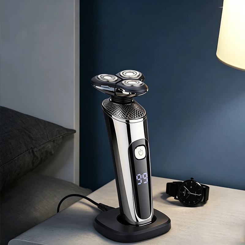 3 -heads electric shaver