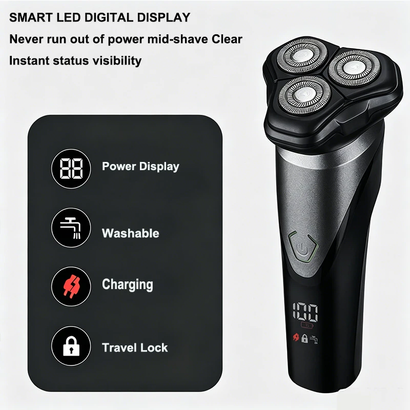 Reciprocating Foil Electric Shaver For Men