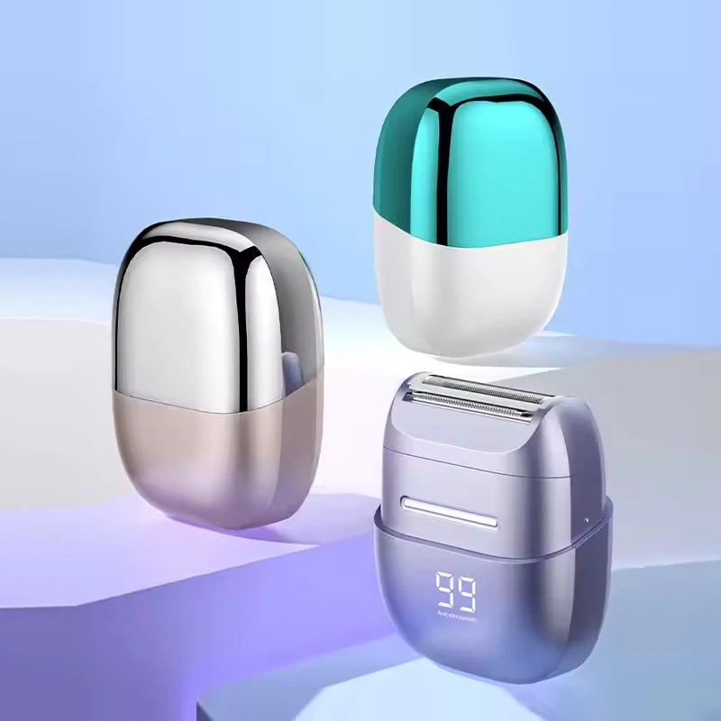 New Women Waterproof Hair Removal Kit Wholesale | LED Cordless Bikini Nose Trimmer